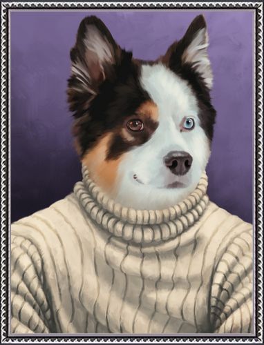The Visionary - Your Pet Here: Custom Pet Painting