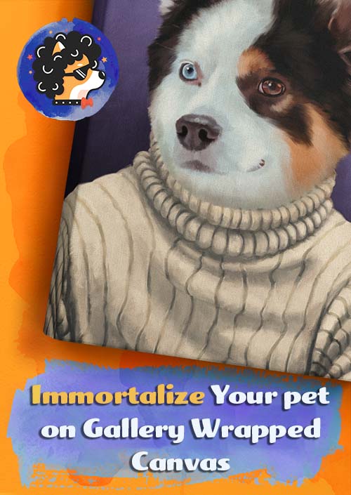 The Visionary - Your Pet Here: Custom Pet Painting