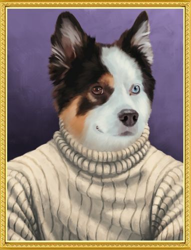 The Visionary - Your Pet Here: Custom Pet Painting