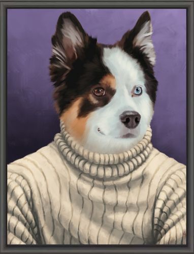 The Visionary - Your Pet Here: Custom Pet Painting