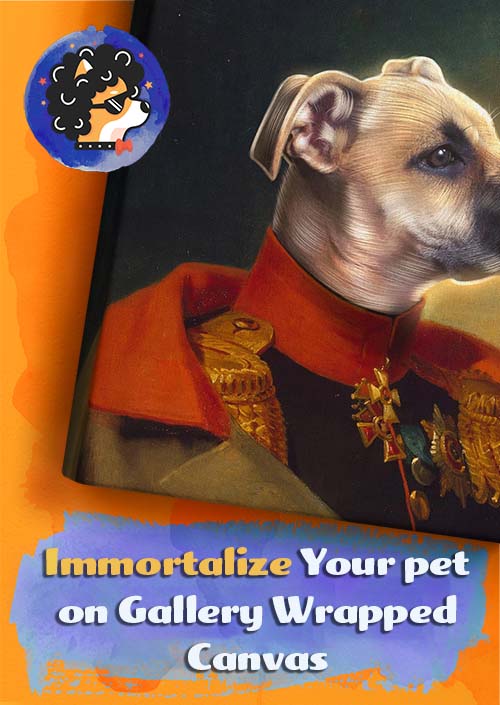 The Commander - Your Pet Here: Custom Pet Painting