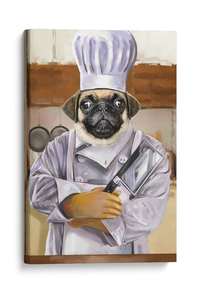 The Top Chef - Your Pet Here: Custom Pet Painting