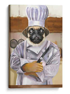The Top Chef - Your Pet Here: Custom Pet Painting