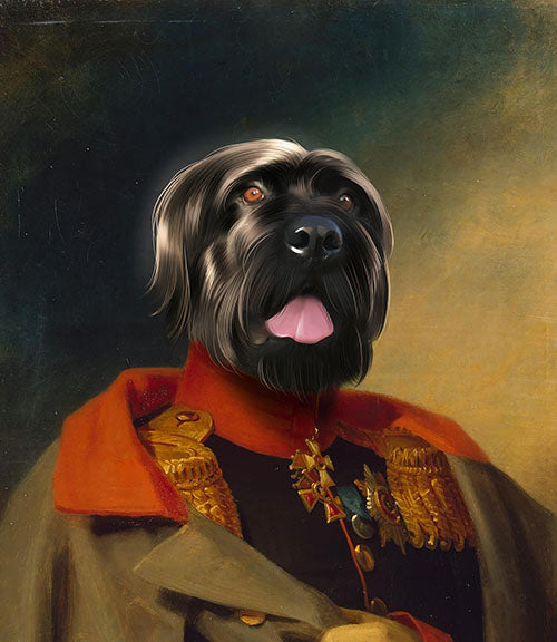 The Commander - Your Pet Here: Custom Pet Painting