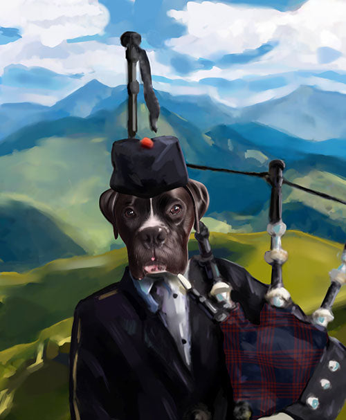 The Irishman - Your Pet Here: Custom Pet Painting