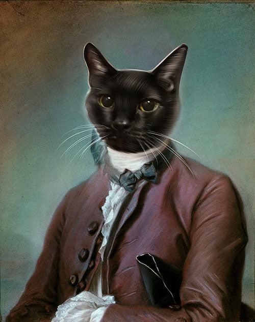 The Ambassador - Your Pet Here: Custom Pet Painting