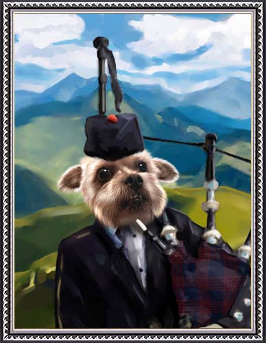 The Irishman - Your Pet Here: Custom Pet Painting