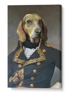 The Admiral - Your Pet Here: Custom Pet Painting