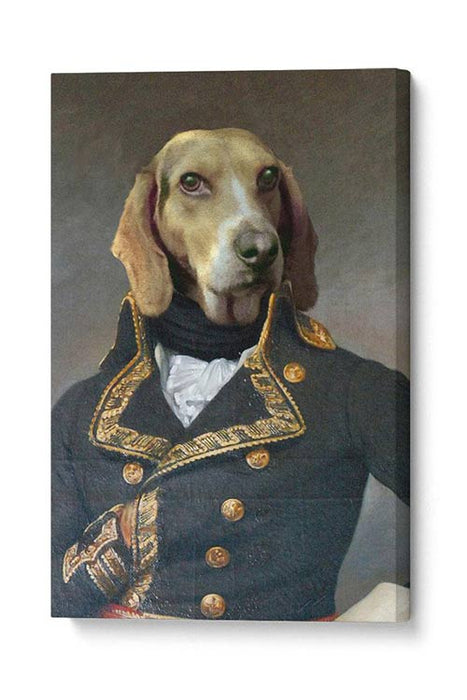 The Admiral - Your Pet Here: Custom Pet Painting