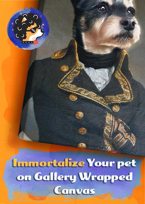 The Admiral - Your Pet Here: Custom Pet Painting