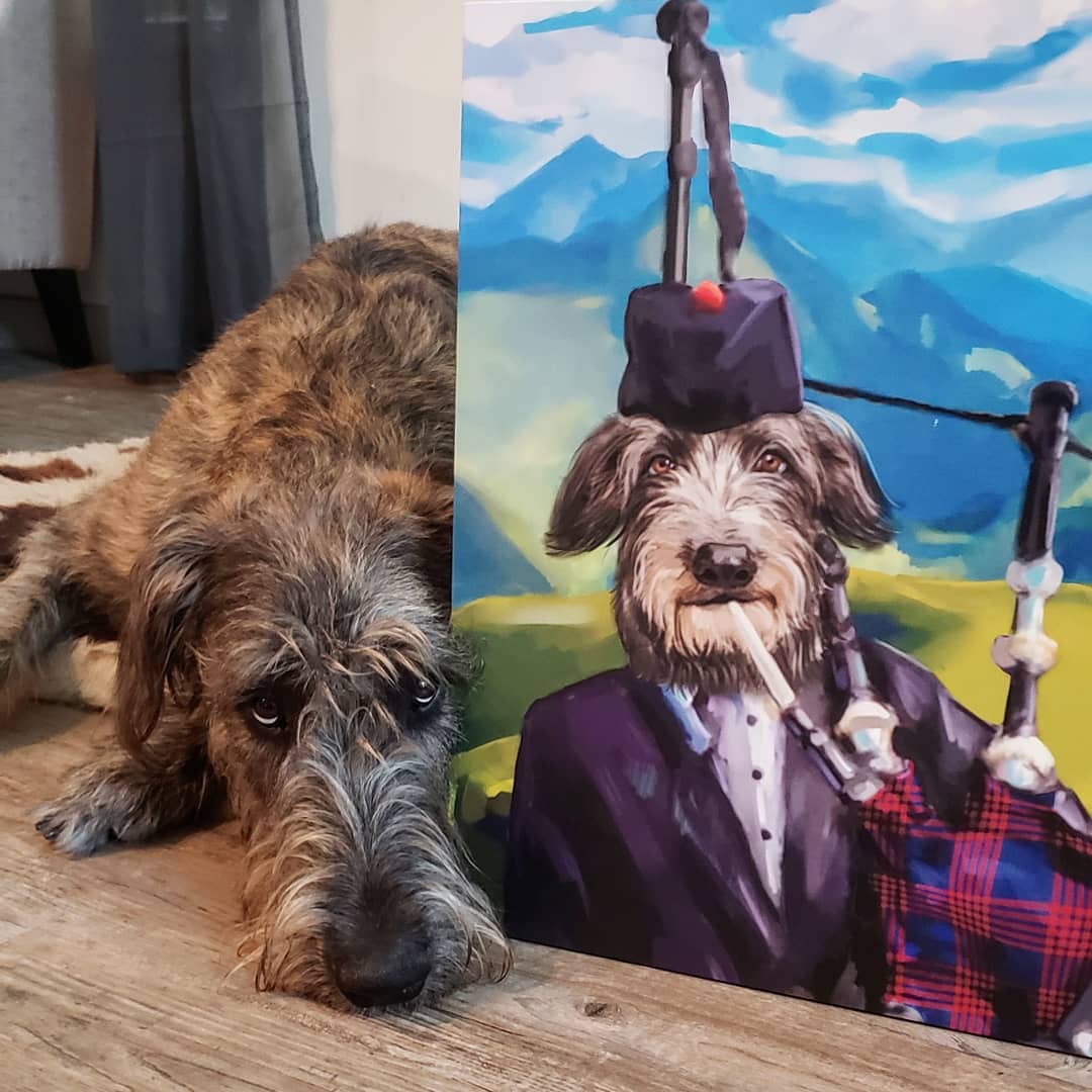 The Irishman - Your Pet Here: Custom Pet Painting