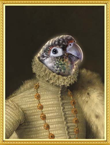 The Queen - Your Pet Here: Custom Pet Painting