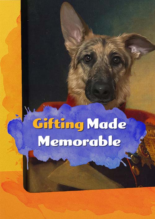 The Commander - Your Pet Here: Custom Pet Painting
