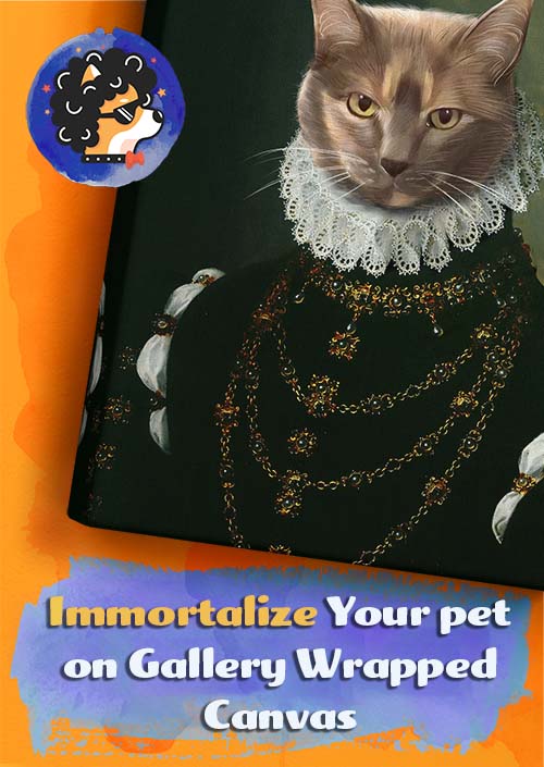 The Dame - Your Pet Here: Custom Pet Painting