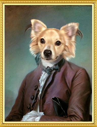 The Ambassador - Your Pet Here: Custom Pet Painting