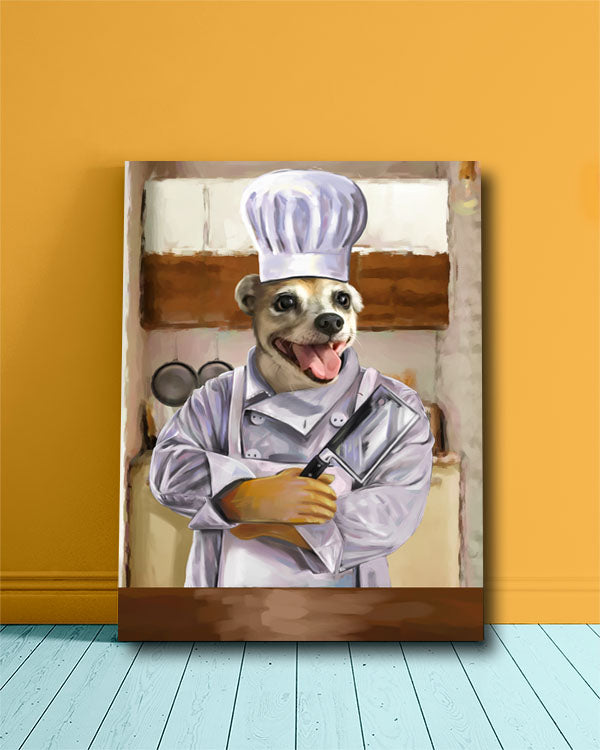 The Top Chef - Your Pet Here: Custom Pet Painting