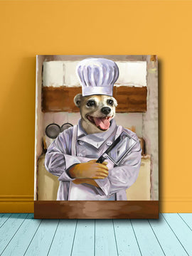 The Top Chef - Your Pet Here: Custom Pet Painting