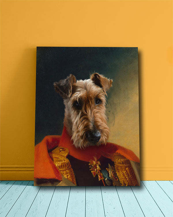 The Commander - Your Pet Here: Custom Pet Painting