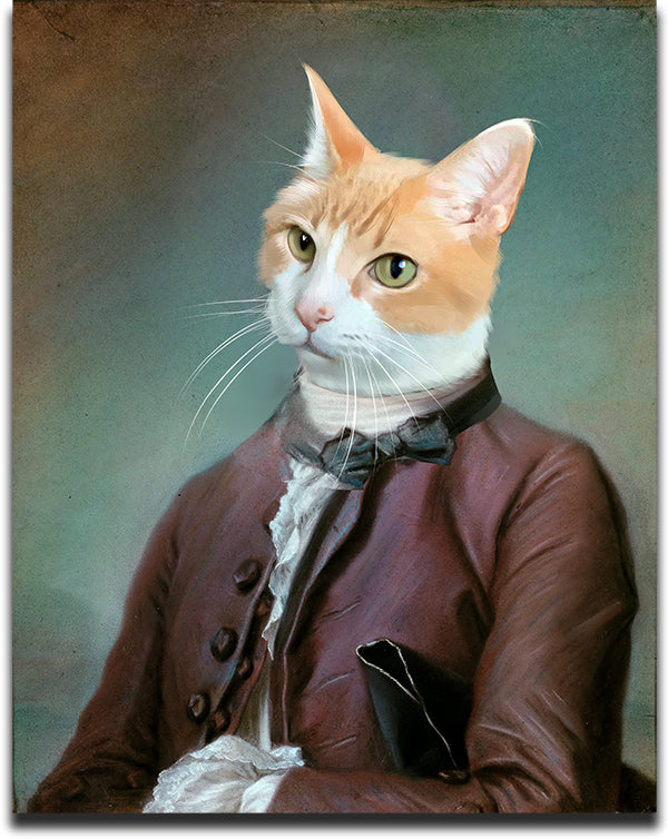 The Ambassador - Your Pet Here: Custom Pet Painting