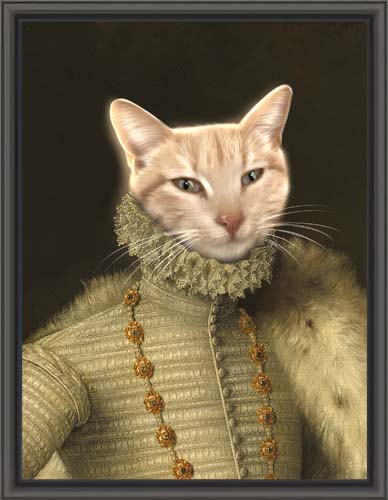 The Queen - Your Pet Here: Custom Pet Painting