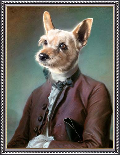 The Ambassador - Your Pet Here: Custom Pet Painting