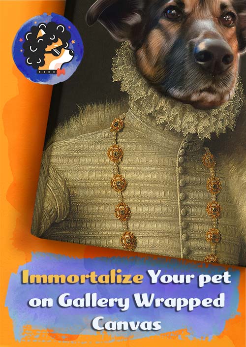 The Queen - Your Pet Here: Custom Pet Painting