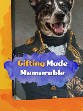 The Admiral - Your Pet Here: Custom Pet Painting