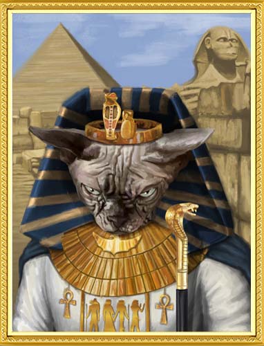The Egyptian -  Your Pet Here: Custom Pet Painting