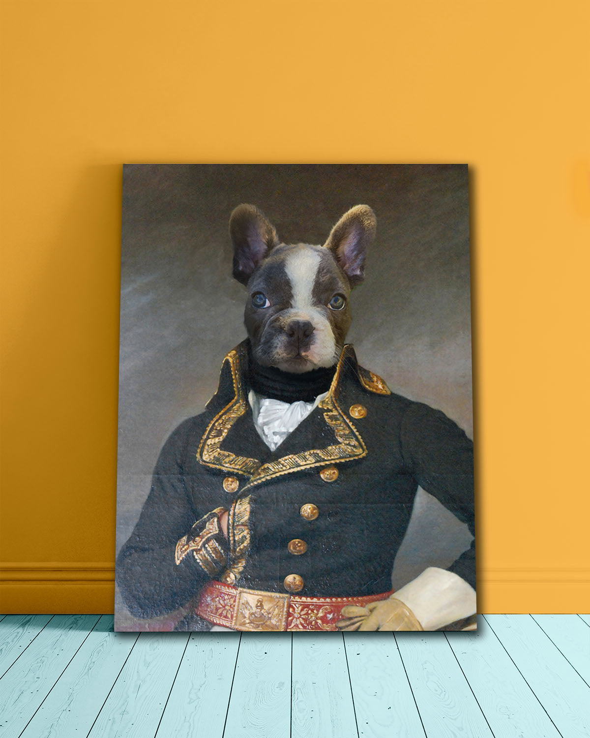 The Admiral - Your Pet Here: Custom Pet Painting