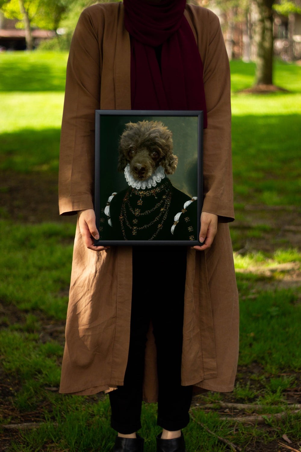 The Dame - Your Pet Here: Custom Pet Painting