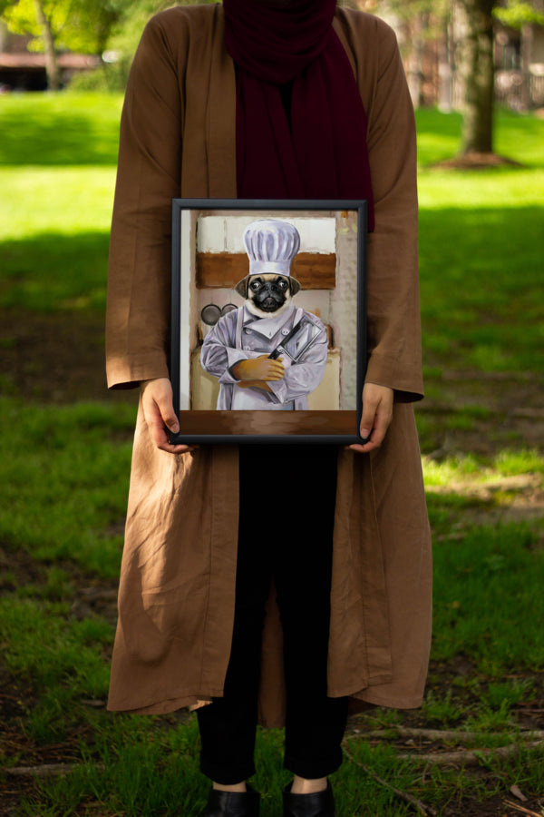 The Top Chef - Your Pet Here: Custom Pet Painting