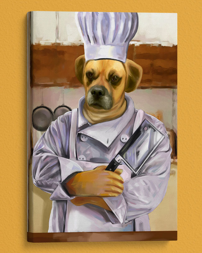 The Top Chef - Your Pet Here: Custom Pet Painting