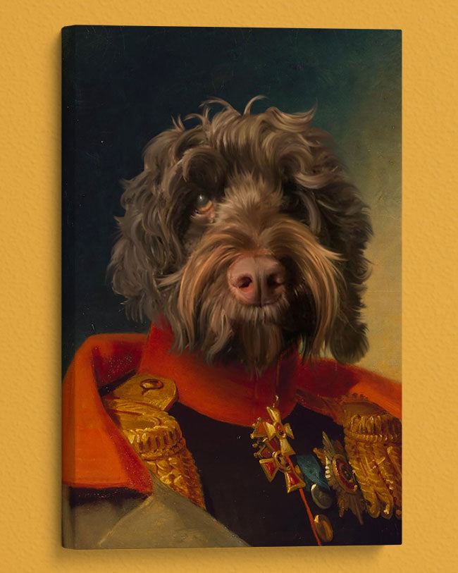 The Commander - Your Pet Here: Custom Pet Painting