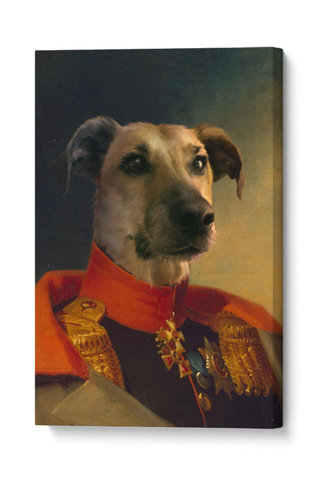 The Commander - Your Pet Here: Custom Pet Painting