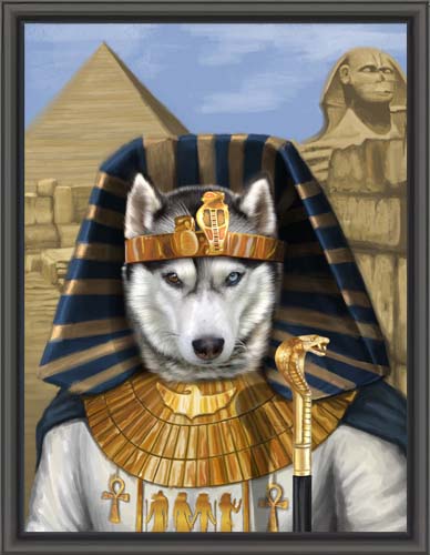 The Egyptian -  Your Pet Here: Custom Pet Painting