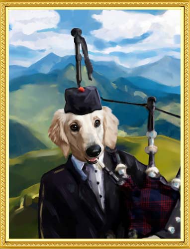 The Irishman - Your Pet Here: Custom Pet Painting