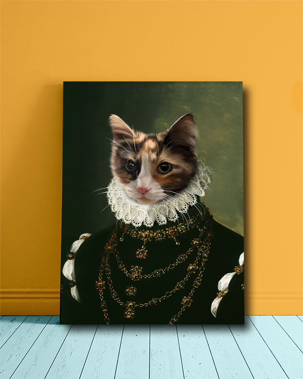 The Dame - Your Pet Here: Custom Pet Painting
