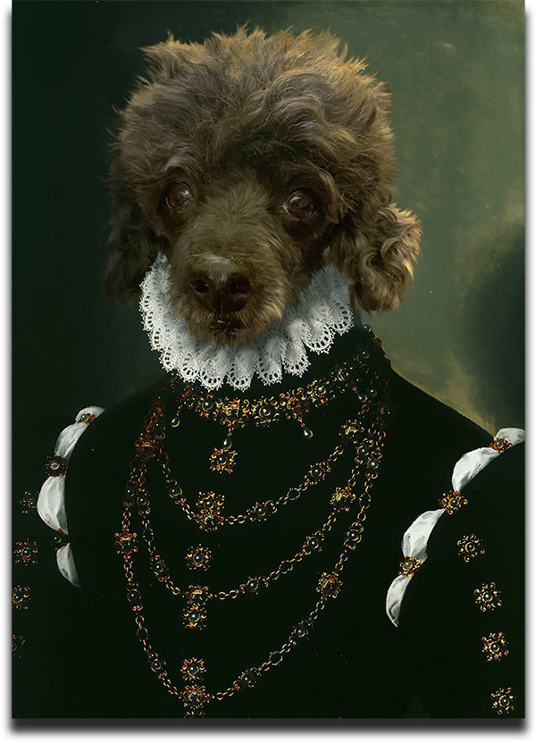 The Dame - Your Pet Here: Custom Pet Painting