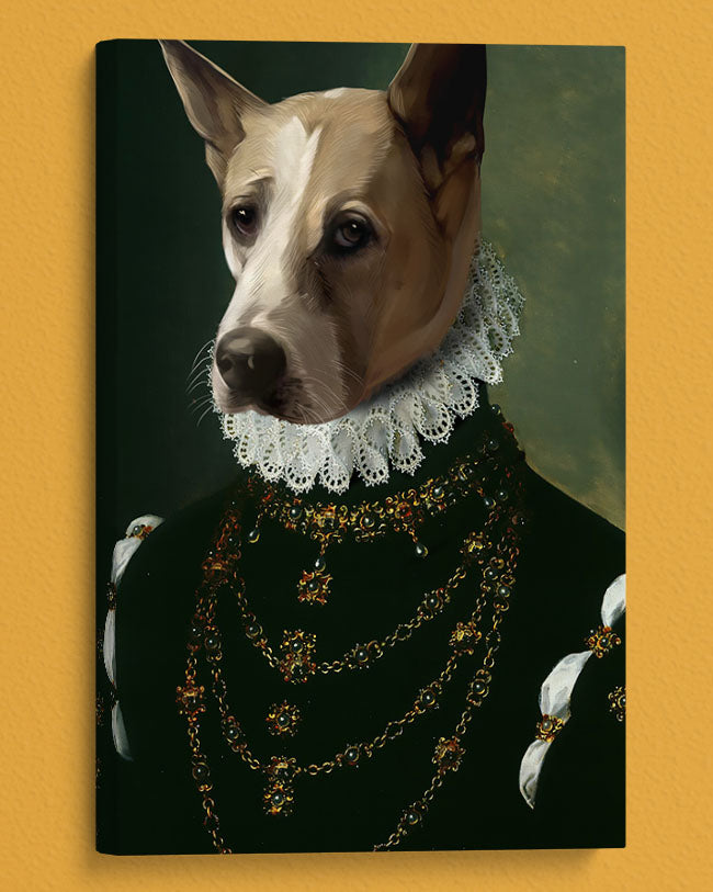 The Dame - Your Pet Here: Custom Pet Painting