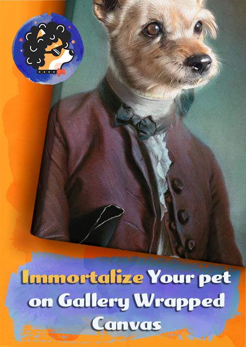 The Ambassador - Your Pet Here: Custom Pet Painting
