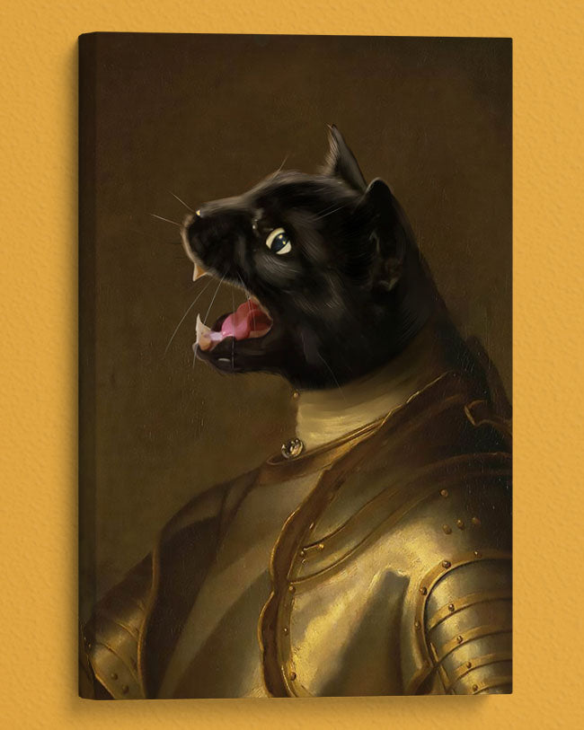 The Knight - Your Pet Here: Custom Pet Painting